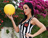 Lusty referee plays her cards rightplay lovely boys this